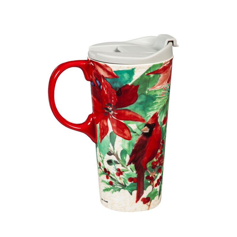 Evergreen Enterprises, Inc Ceramic Travel Mug
