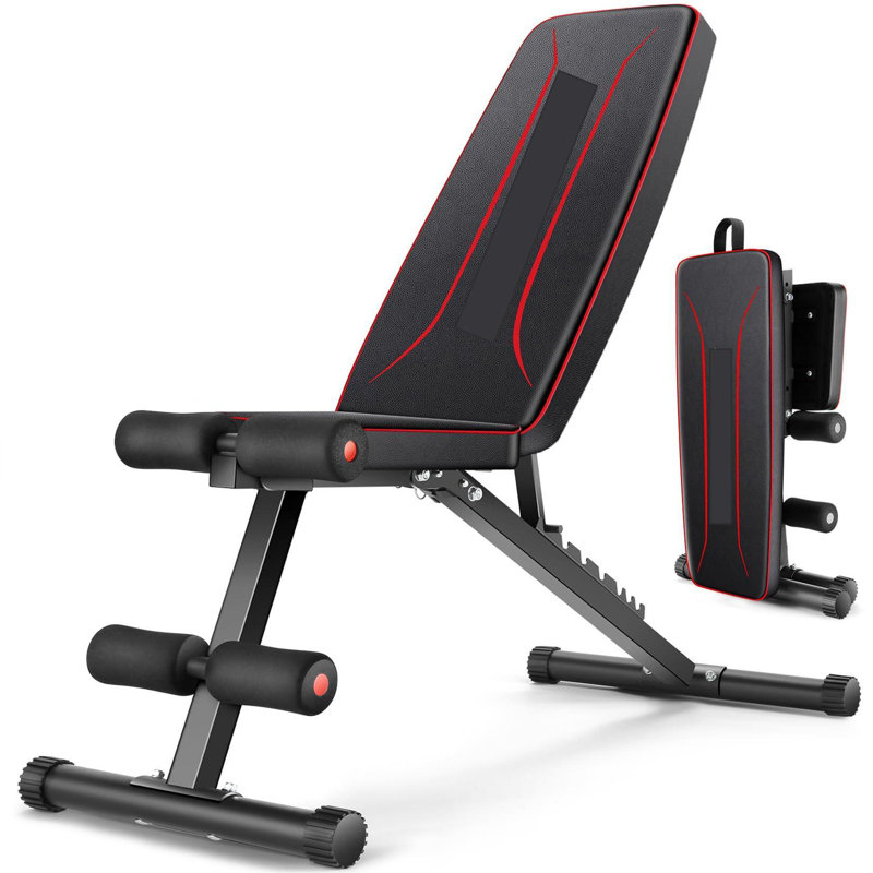 Weight Bench For Home Gym, 20" H x 46" W x 20" D