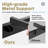 Lutherville 14'' Black Metal Platform Bed Frame With Steel Slat Support, No Box Spring Needed-953011261-989144608