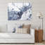 «Blue Blue and White», reproduction d'art sur toile-67389505-67389509