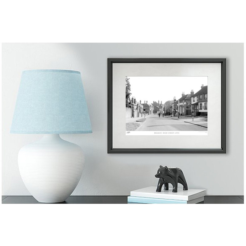 Bramley, High Street C1955 by Francis Frith - Single Picture Frame Print, 60cm H x 80cm W x 2.3cm D