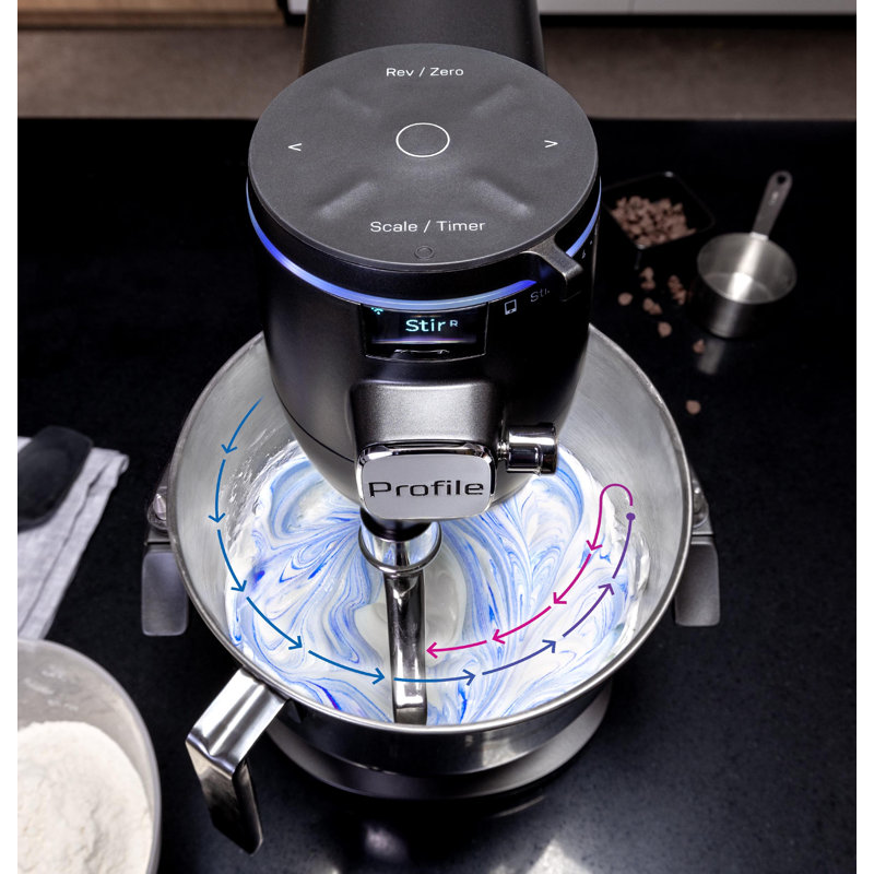 GE Profile Smart Mixer with Auto Sense, Carbon Black