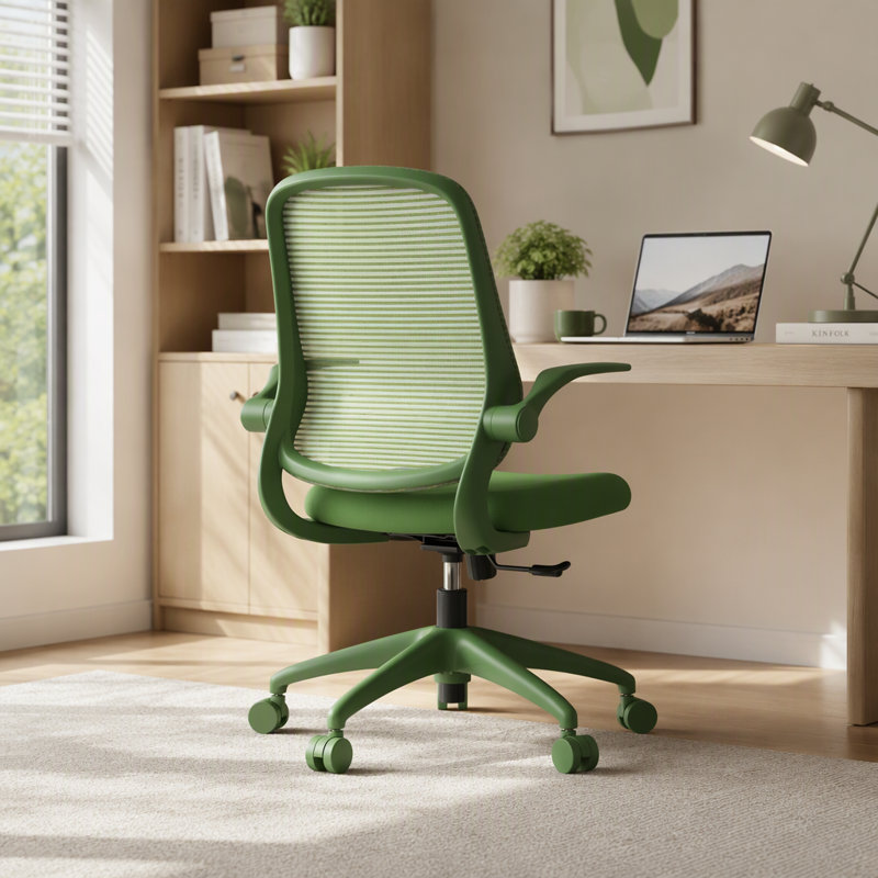 Chaise de bureau ergonomique, Green, Vert