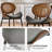  Pateley Mid-Century Modern Rattan Dinning Chair (Set of 2)-798412929