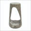 Table de bout MGO avec design creux - gris, texture semblable au bois, sans assemblage-129458333
