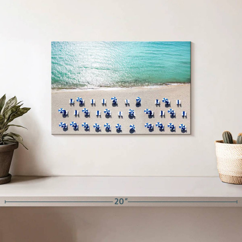 Nicci Aérienne South Beach I, H 8 po x l 12 po