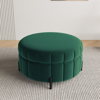 31.48" W Upholstered Storage Ottoman With Reversible Lid