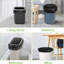 100 pièces, sac à ordures robuste noir à bouche plate, sac à ordures pour l'extérieur de bureau de cuisine, doublure de poubelle noire, sac à ordures robuste, adapté pour l'intérieur et l'extérieur-111290117