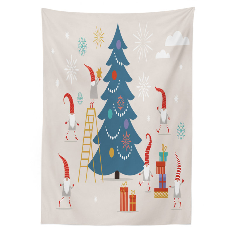 Elf Tablecloth, 70" x 52"