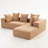 Full Foam Compression Modular Sofa
