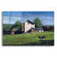 Art mural en verre épique «Home Sweet Home» par Michael Fratrich, 24 po x 16 po-413865959