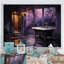 «Bathroom Midnight Serenade» - Art mural de salle de bain-1939693594-1939693794