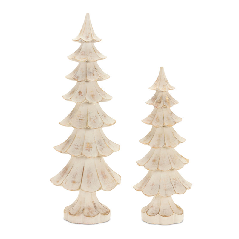 Pine Tree (Set of 2), Brown