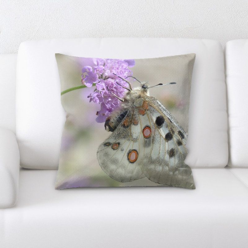 Microsuede Throw Pillow