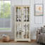 Vitrine Curio avec portes en verre, ampoule E26 incluse-1019122401
