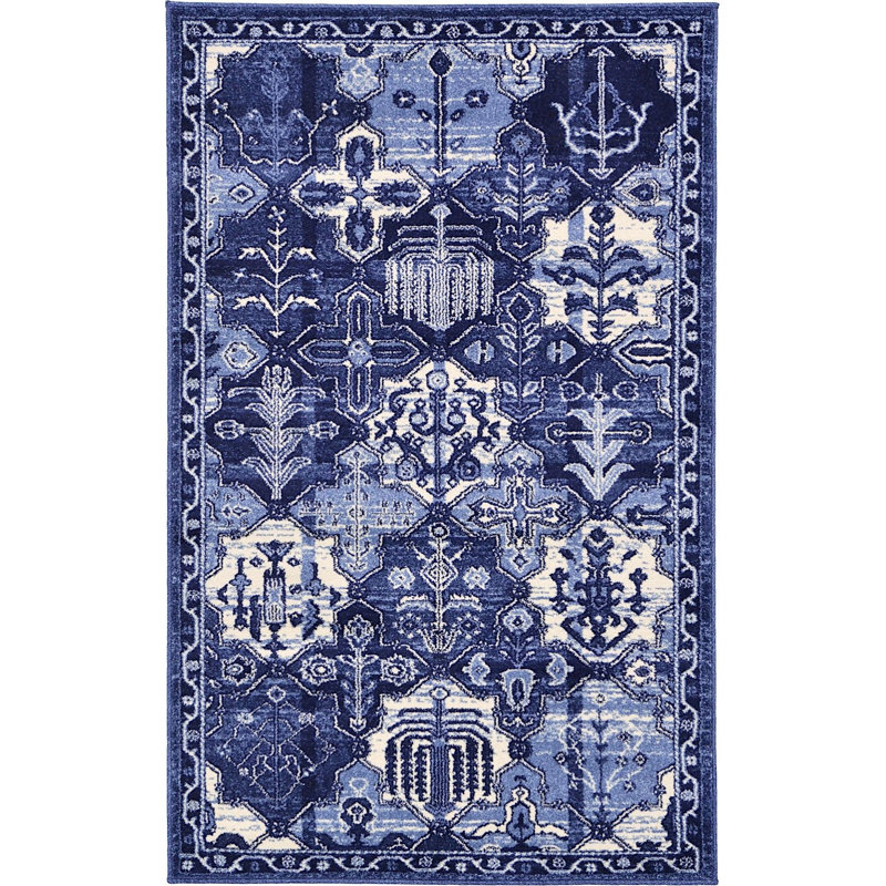 Abdurraheem Oriental Indoor Rug, Rectangle 10' x 14'