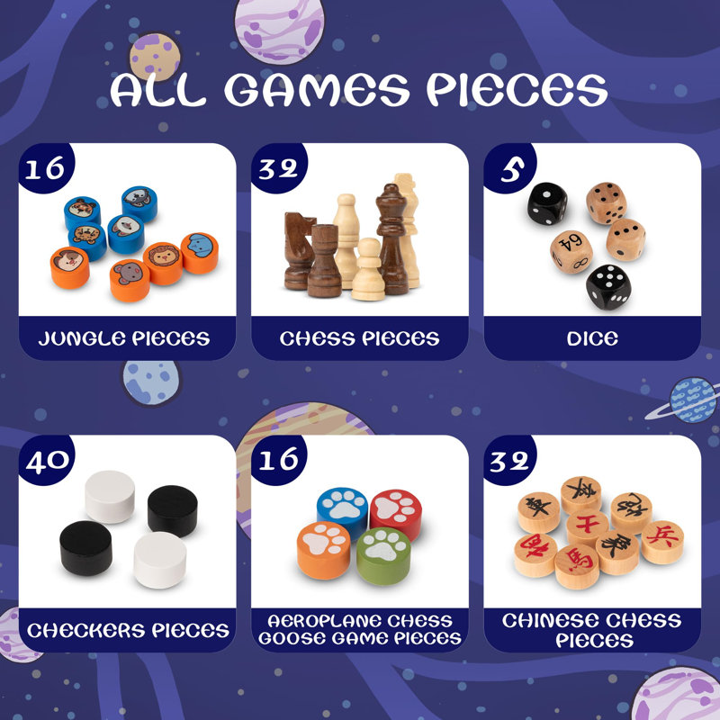 Bisiot 11.61'' L Game Set