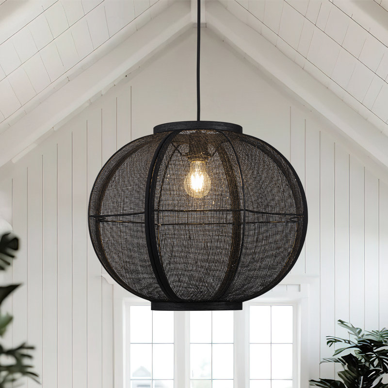 1 - Light Matte Black Pendant