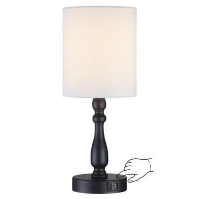 Cearra Metal USB Table Lamp