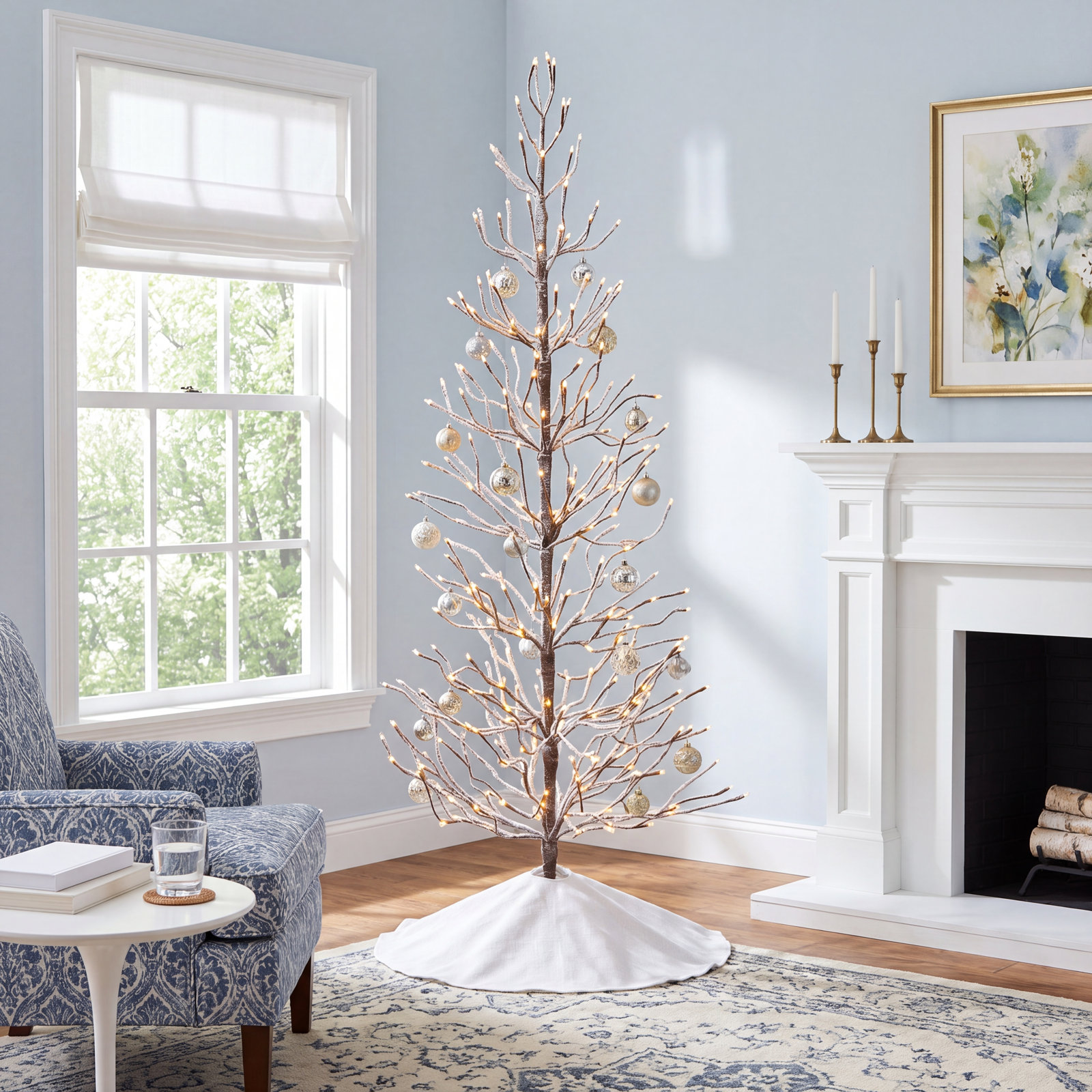 72'' Lighted Trees & Branches