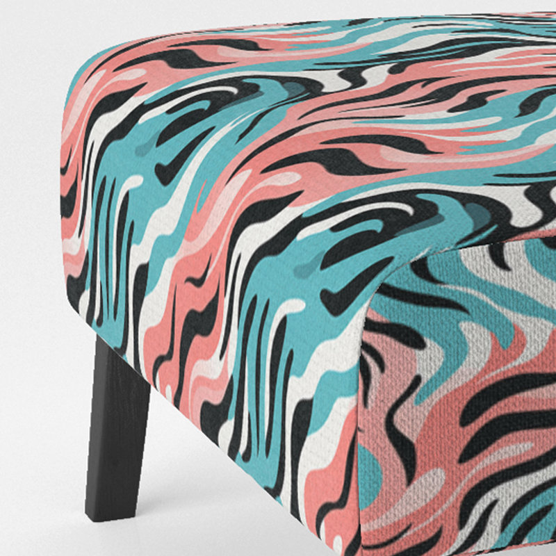Fauteuil de chambre rembourré Exotic Camouflage Caprice