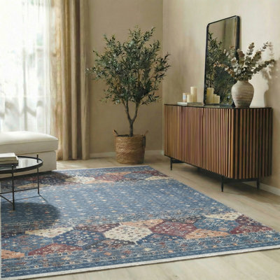 Tapis à motif géométrique marocain Thambiah