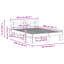 Bed Frame With Headboard Solid Wood Pine-1574490352-1574490355