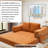 Upholstered 71'' Sleeper Sofa-1015298228