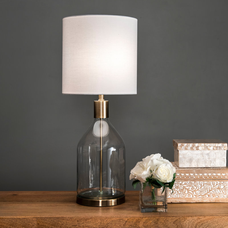Javen Glass Table Lamp