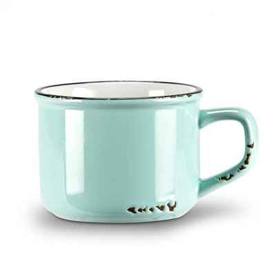 Tasse cappuccino rose