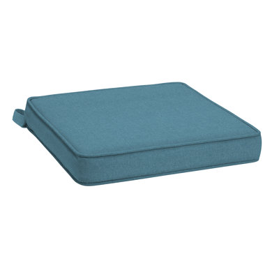 ARDEN Foam Outdoor Double Welted Dining Seat Cushion, 19 x 19, made with ProFoam