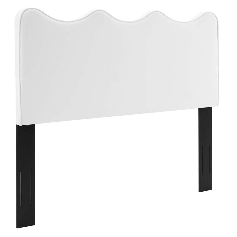 Velvet Upholstered Panel Headboard | Red Barrel Studio