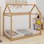 Lit maison en bois