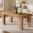 63 Inches Solid Wood Dining Table-1004825955