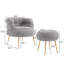 Fauteuil demi-tonneau avec repose-pieds Parkwoods-88590398