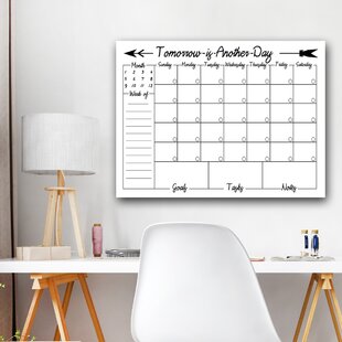 Calendar Whiteboard Wall Decal