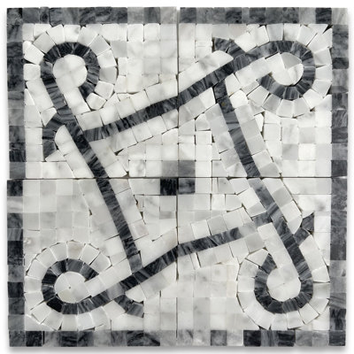 4 in. x 4 in. Marble Tile