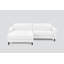 Morpeth Power Reclining Upholstered Corner Sofa in Chenille Fabric with Adjustable Headrests-1924527961-1924527956
