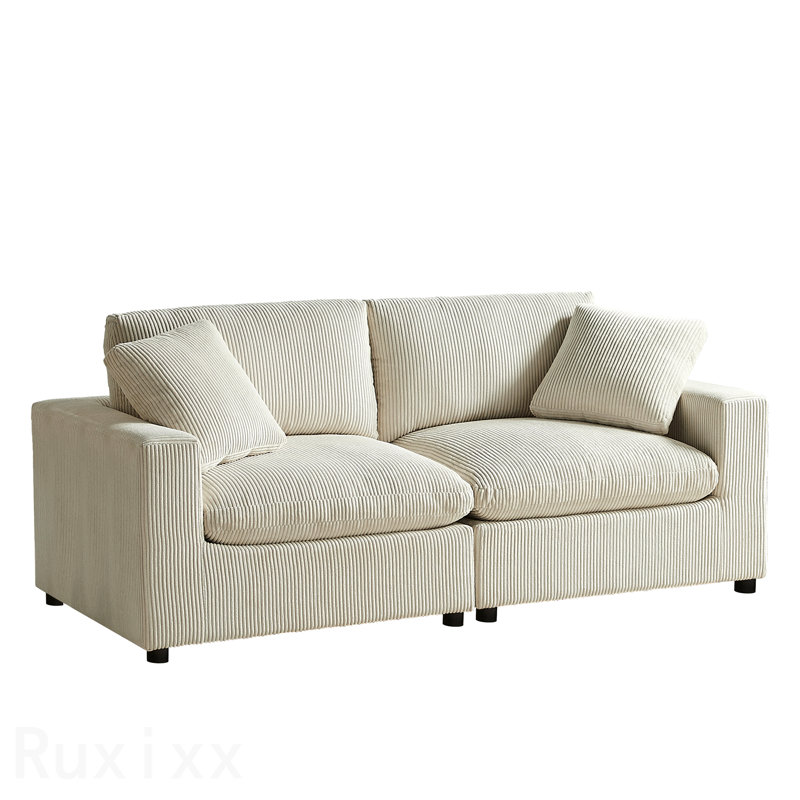 Canapé modulaire 2 pièces Chelsea - Beige