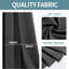 Siffre Pair Eyelet Blackout Window Curtains-1028351060-1028351062