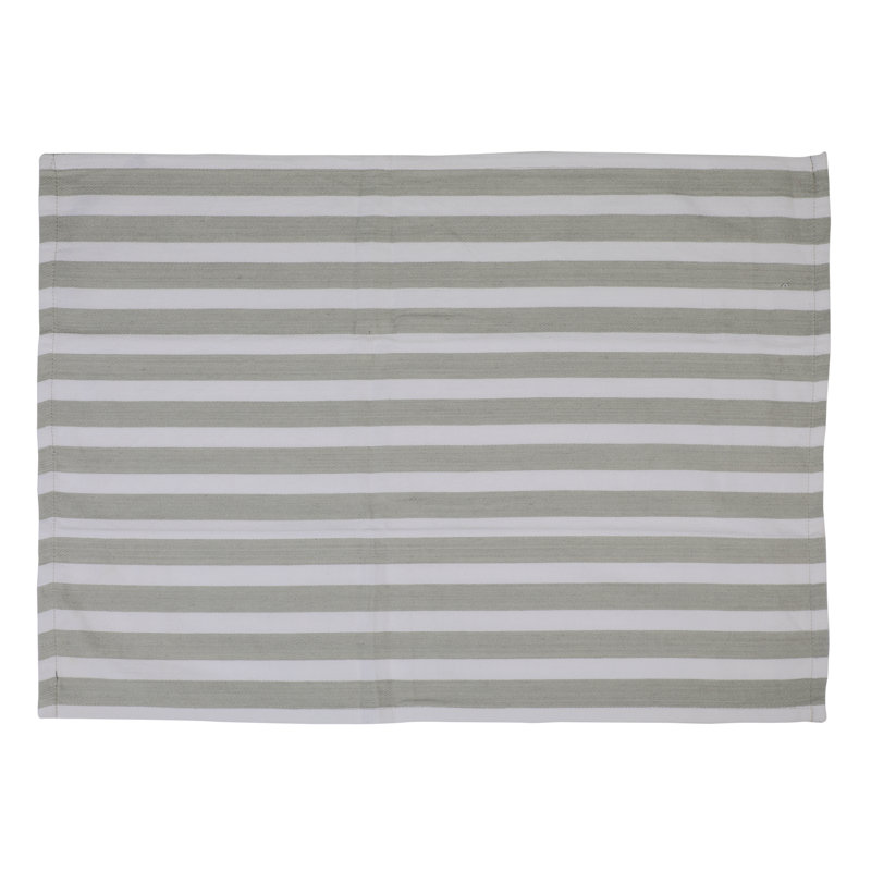 Cotton Stripe Jacquard Kitchen Towel