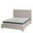 Riverdale Tufted Platform Bed with 10 Inch Pocket Spring Mattress-52247931-52247930