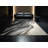 Machine Washable Manhasset Posh & Luxe Ombre Rug in Gray – Black Binding-1429644334