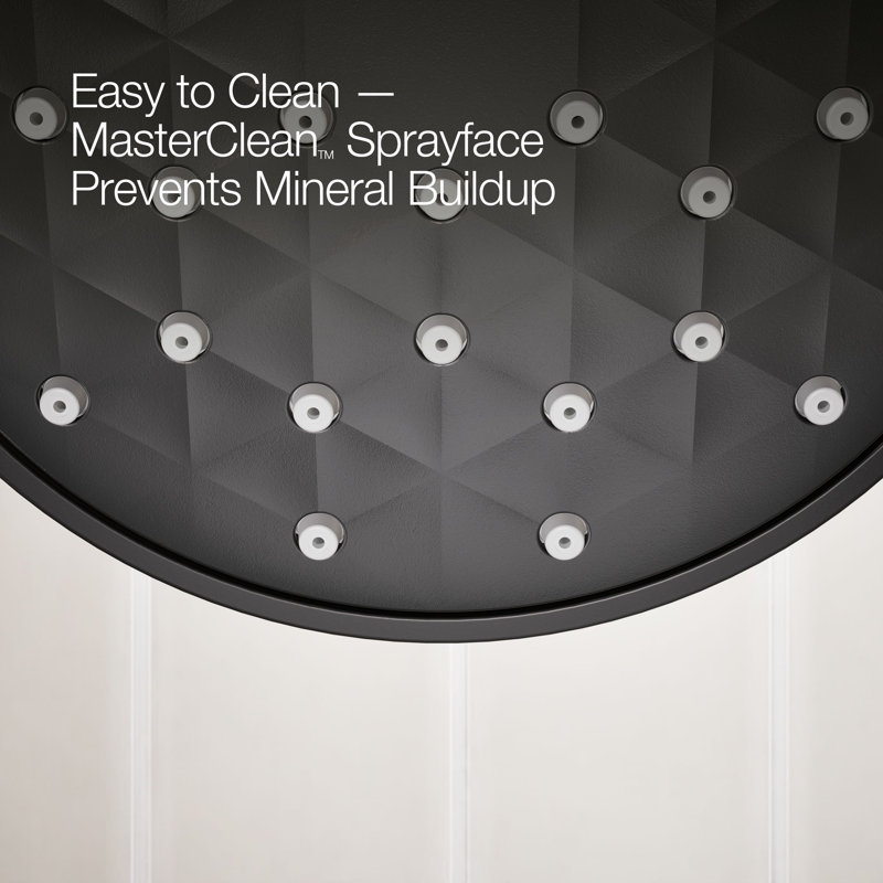 Kohler Pitch Rite-Temp Bath And Shower Trim With 1.75 GPM Water-Saving Single-Function Showerhead, Single Spray Setting