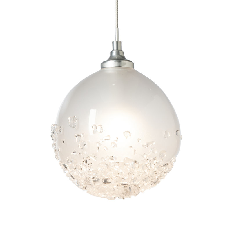 Fritz 1 - Light Single Globe Pendant, Sterling
