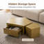 Ensemble de 2 tables gigognes Modern Modern