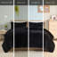 King/ King Shaggy Long Fur Comforter Mini - Black , Soft And Fascinating 2 Shams For , Stylish Bedroom Elegance