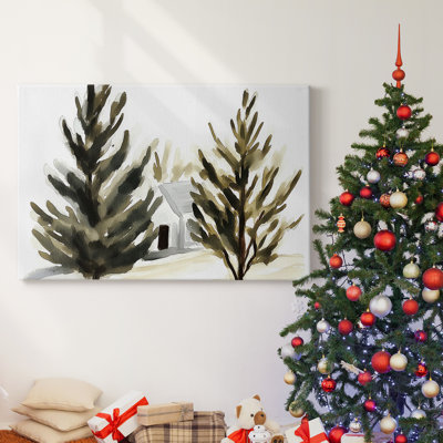 Christmas Holiday Arts - Toile tendue avec châssis