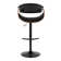Swivel Upholstered Adjustable Height Counter Stool with Metal Frame