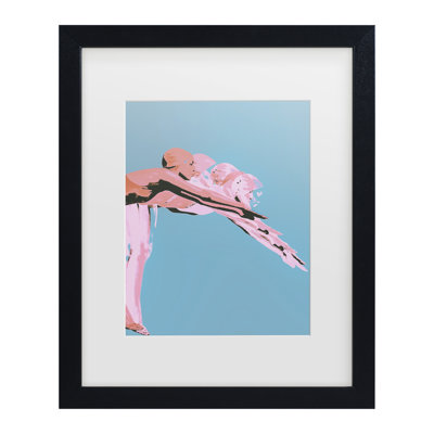 Bolog Baard Martinussen Dive 1 Matted Framed Art